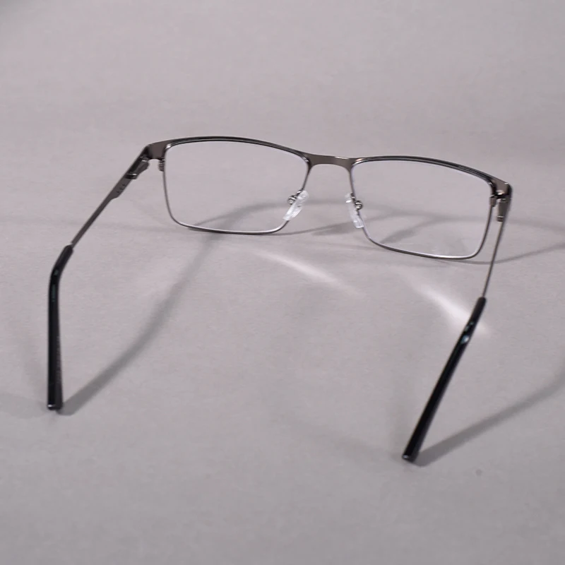 Anti Blue Light Reading Glasses Men High Quality Full-frame Diopter Glasses Business Male Presbyopic Eyeglasses +100+200