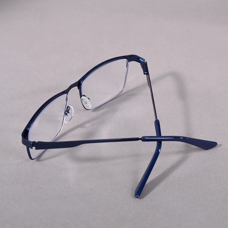 Anti Blue Light Reading Glasses Men High Quality Full-frame Diopter Glasses Business Male Presbyopic Eyeglasses +100+200