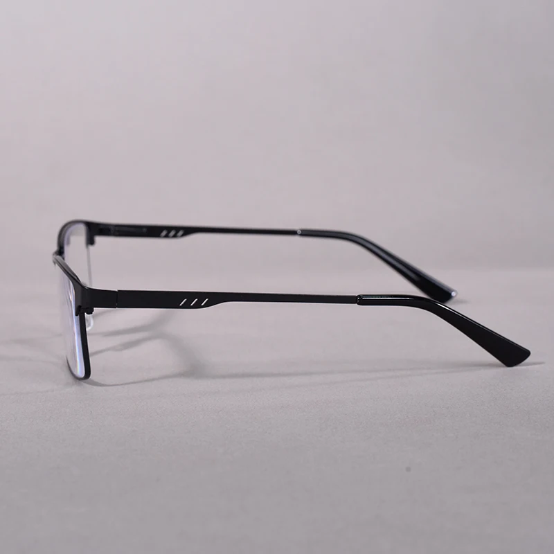 Anti Blue Light Reading Glasses Men High Quality Full-frame Diopter Glasses Business Male Presbyopic Eyeglasses +100+200