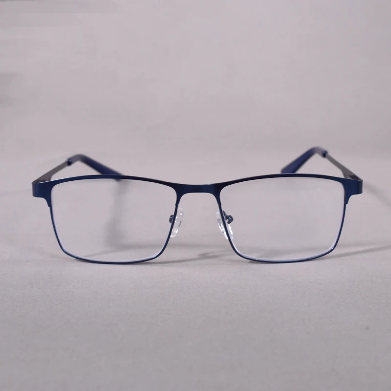 Anti Blue Light Reading Glasses Men High Quality Full-frame Diopter Glasses Business Male Presbyopic Eyeglasses +100+200