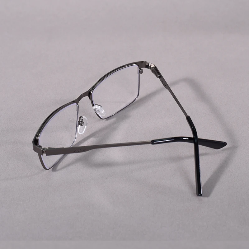 Anti Blue Light Reading Glasses Men High Quality Full-frame Diopter Glasses Business Male Presbyopic Eyeglasses +100+200
