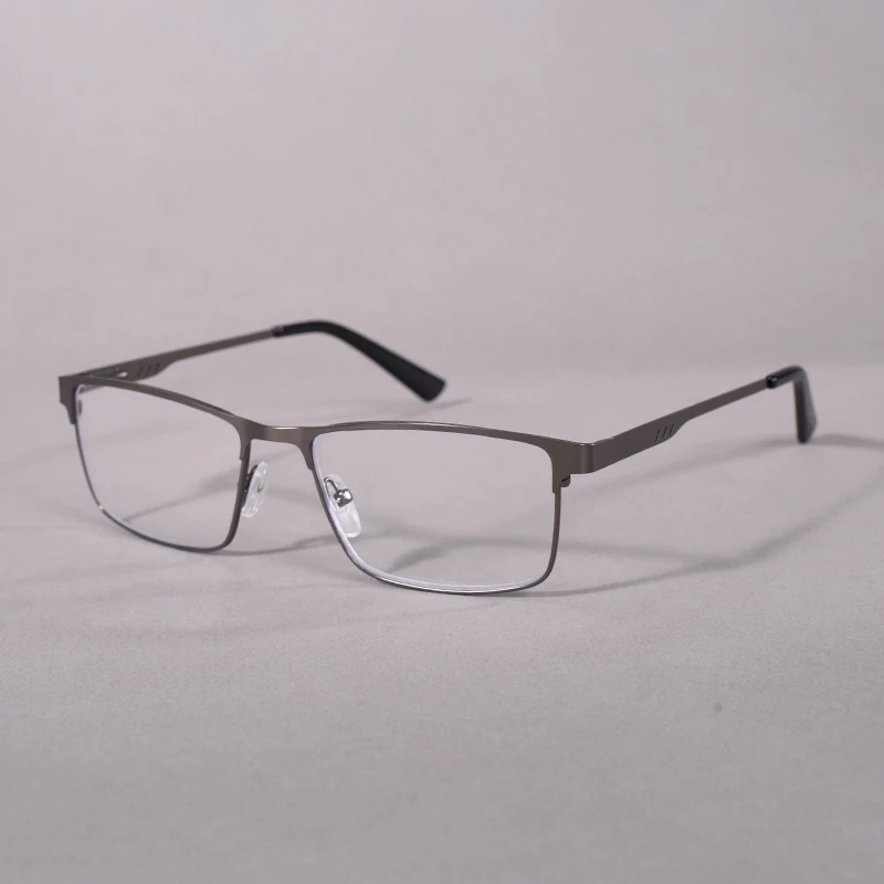 Anti Blue Light Reading Glasses Men High Quality Full-frame Diopter Glasses Business Male Presbyopic Eyeglasses +100+200
