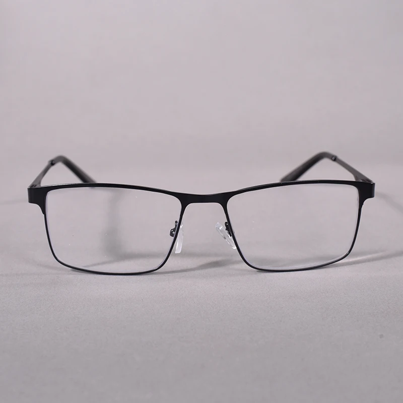 Anti Blue Light Reading Glasses Men High Quality Full-frame Diopter Glasses Business Male Presbyopic Eyeglasses +100+200