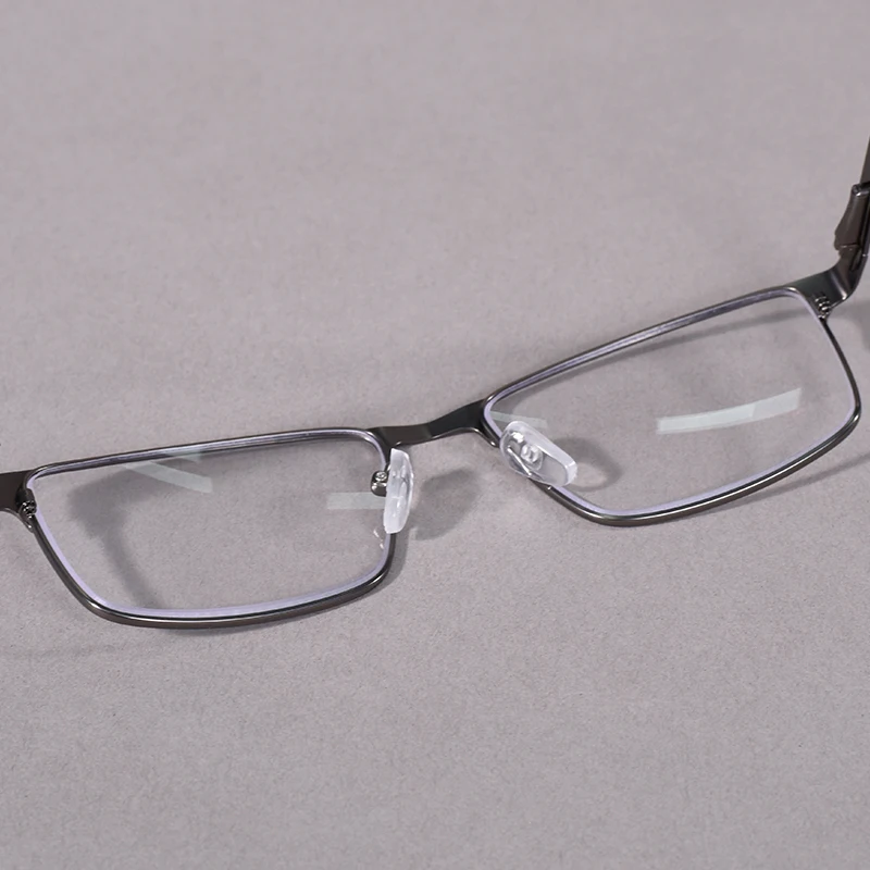Anti Blue Light Reading Glasses Men High Quality Full-frame Diopter Glasses Business Male Presbyopic Eyeglasses +100+200