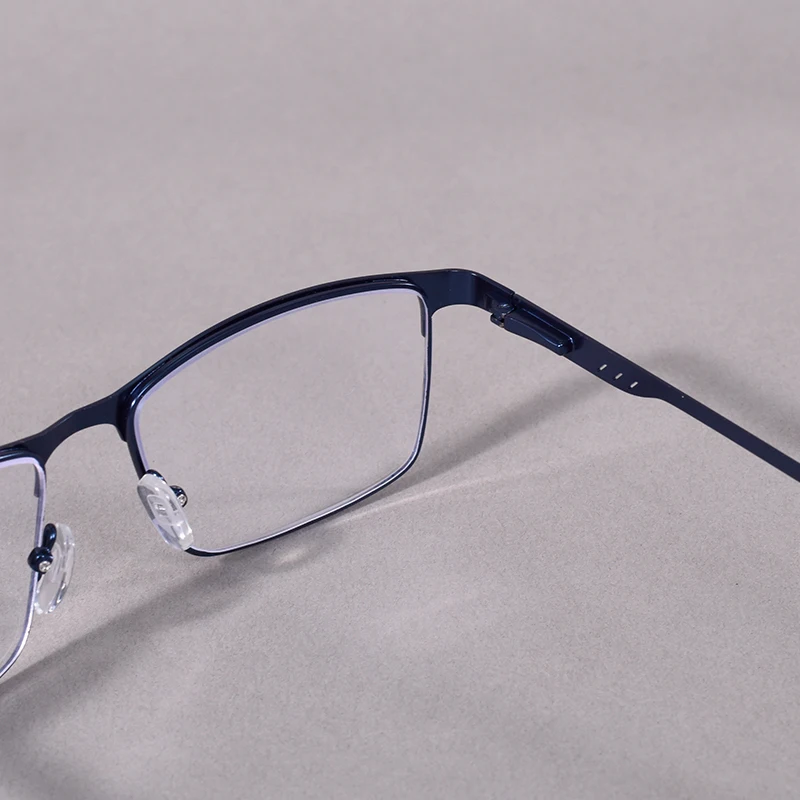 Anti Blue Light Reading Glasses Men High Quality Full-frame Diopter Glasses Business Male Presbyopic Eyeglasses +100+200