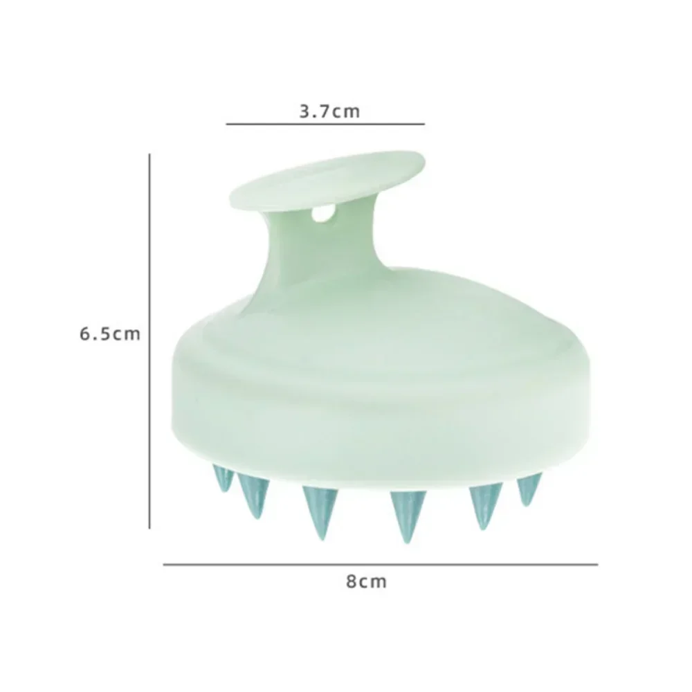 WANMEI Silicone Shampoo Brush Head Scalp Massage Comb Hair Washing Combs Bath Shower Body Massage Brushes Hair Care Tools
