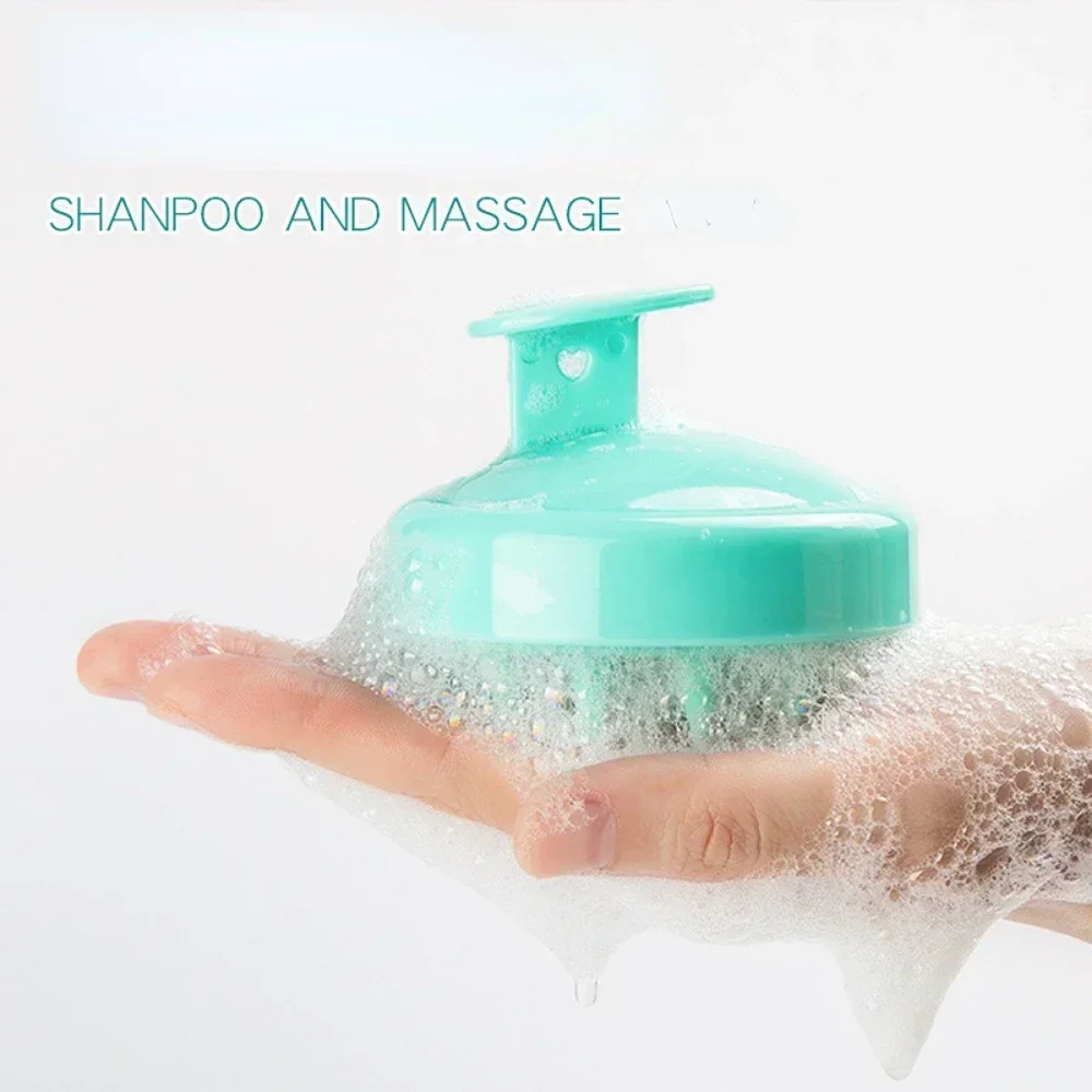 WANMEI Silicone Shampoo Brush Head Scalp Massage Comb Hair Washing Combs Bath Shower Body Massage Brushes Hair Care Tools