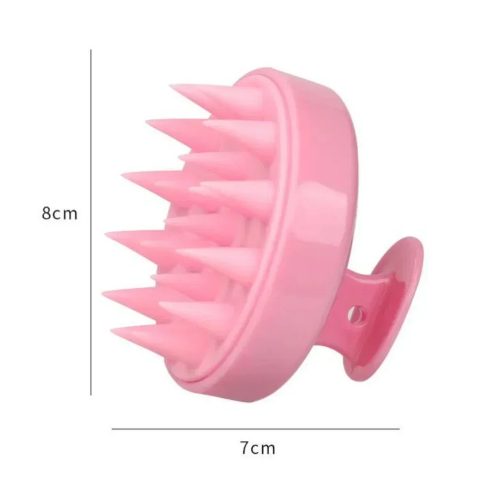 WANMEI Silicone Shampoo Brush Head Scalp Massage Comb Hair Washing Combs Bath Shower Body Massage Brushes Hair Care Tools