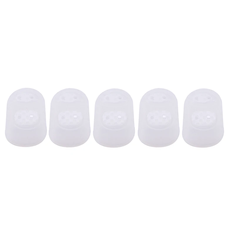 Sewing Thimble Breathable Protective Silicone Finger Thimble Finger Cover Caps Quilting Sewing Needlework Craft NEW