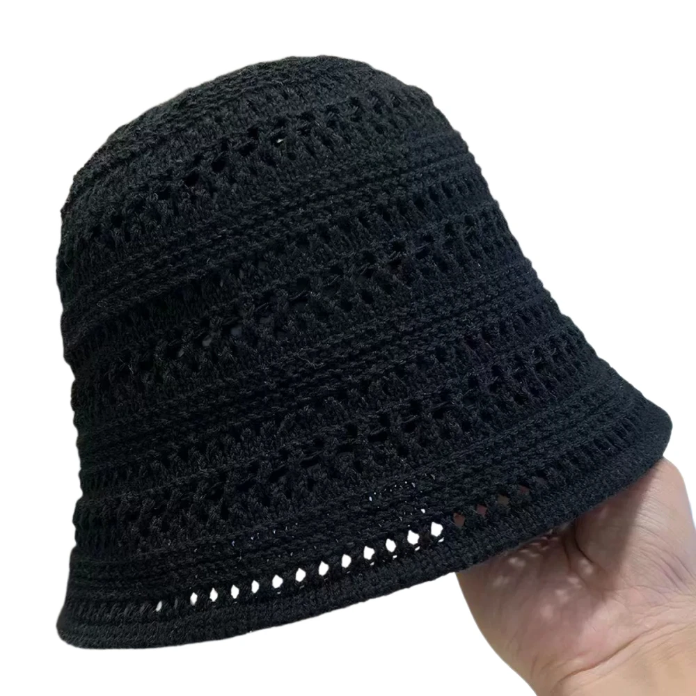 Summer Sun Protection Fishing Hat Season: Hollow and lightweight Sun Hat, Sun Hat with Bucket Shape Suitable for Both