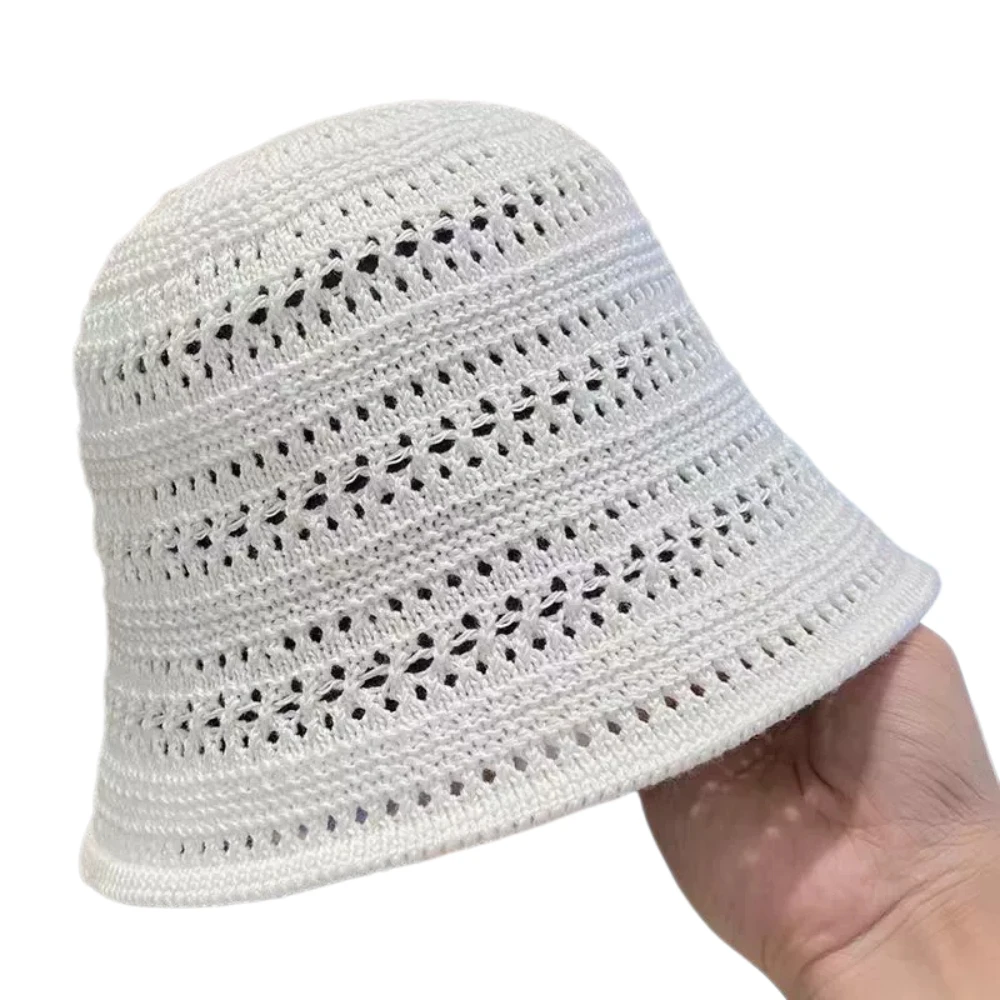 Summer Sun Protection Fishing Hat Season: Hollow and lightweight Sun Hat, Sun Hat with Bucket Shape Suitable for Both