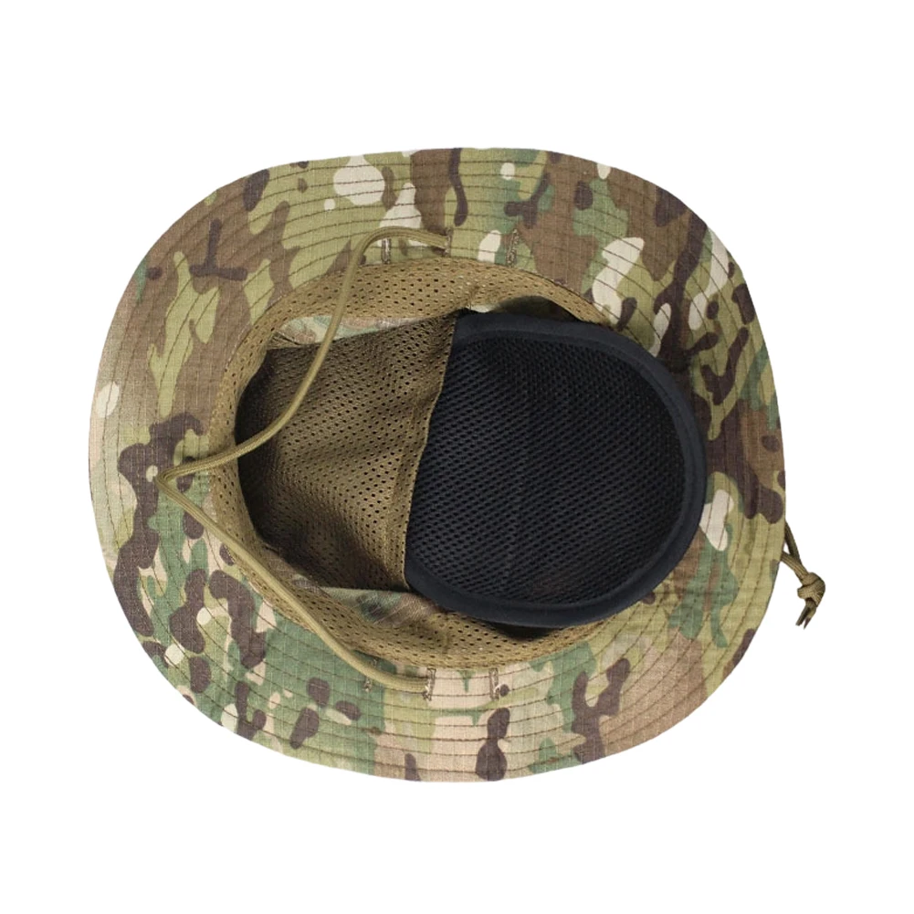 2026 New Camo Tactical Enthusiasts Square Pocket Bonnie Cap Outdoor Bucket Benny Hats Multicam Fishing Hiking Outdoor Sun Caps