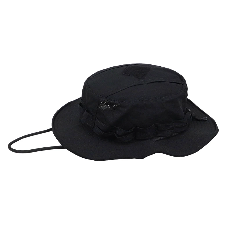 2026 New Camo Tactical Enthusiasts Square Pocket Bonnie Cap Outdoor Bucket Benny Hats Multicam Fishing Hiking Outdoor Sun Caps