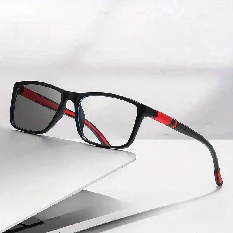 +0.5 +0.75 Photochromic Ultra Light Anti Blue Light Reading Glasses Intensity Suitable for Sports and Outdoor Activities