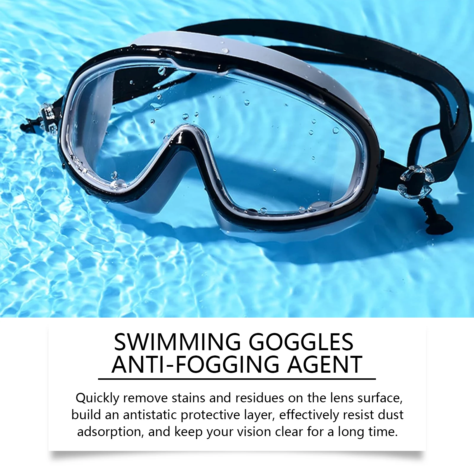 Professional Anti-Fog Spray for Goggles & Glasses Swimming & Diving Multi-Scene Prevent Fogging Clean Lens Restore Clear Vision