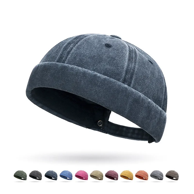 Street-style Soft-top Washed Hip-hop Cap - Unisex & Versatile Farmer's Hat