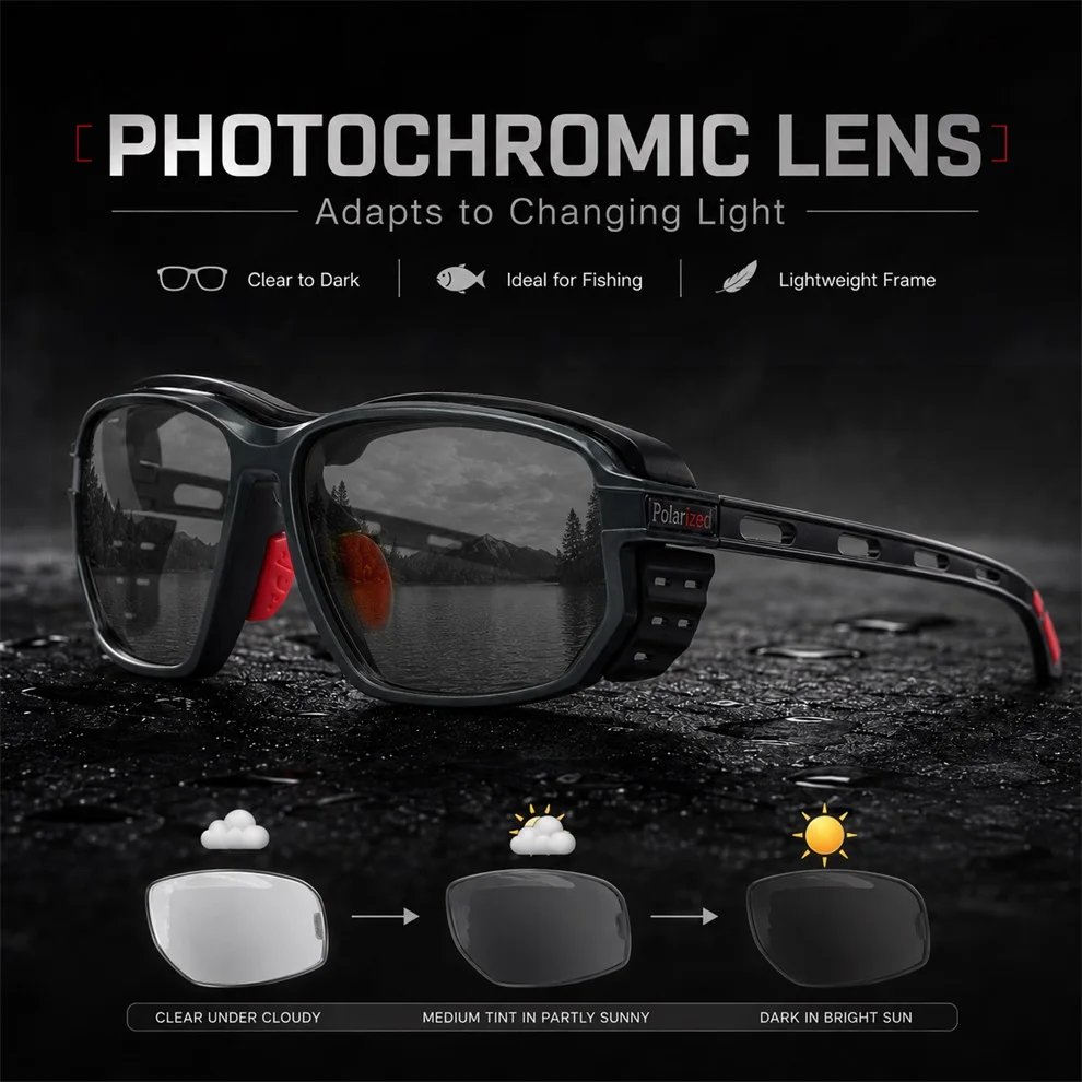 Fishing Polarized Sunglasses Men Women Anti Impact Safety Glasses Foam Pad Hook Protection UV400 Sports Driving Fishing Eyewear