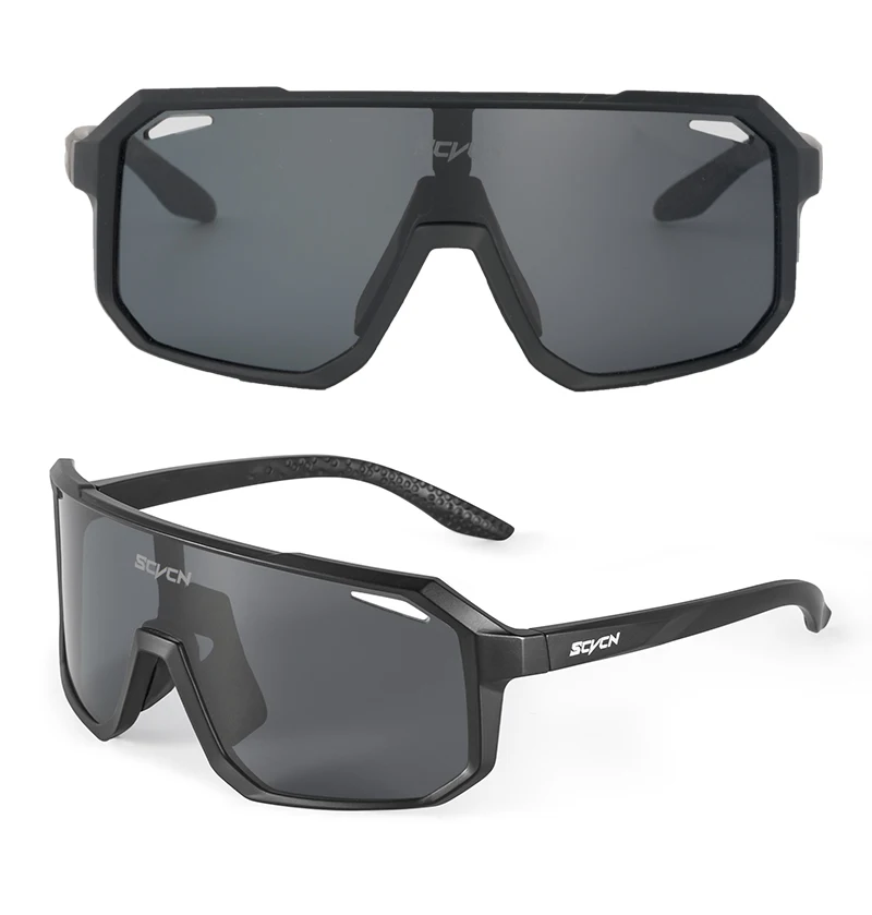 SCVCN Cycling Sunglasses Men MTB Road Driving Bike Glasses Outdoor Sports Women Bicycle Cycling UV400 Protective Glasses New
