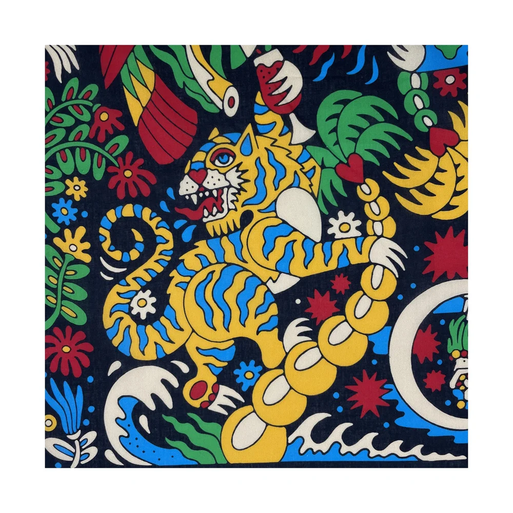 High Quality Skull Chimpanzees Print Cashew Hip Hop Cotton Square Bandana Scarf Riding Headband Paisley Gifts For Men Unisex