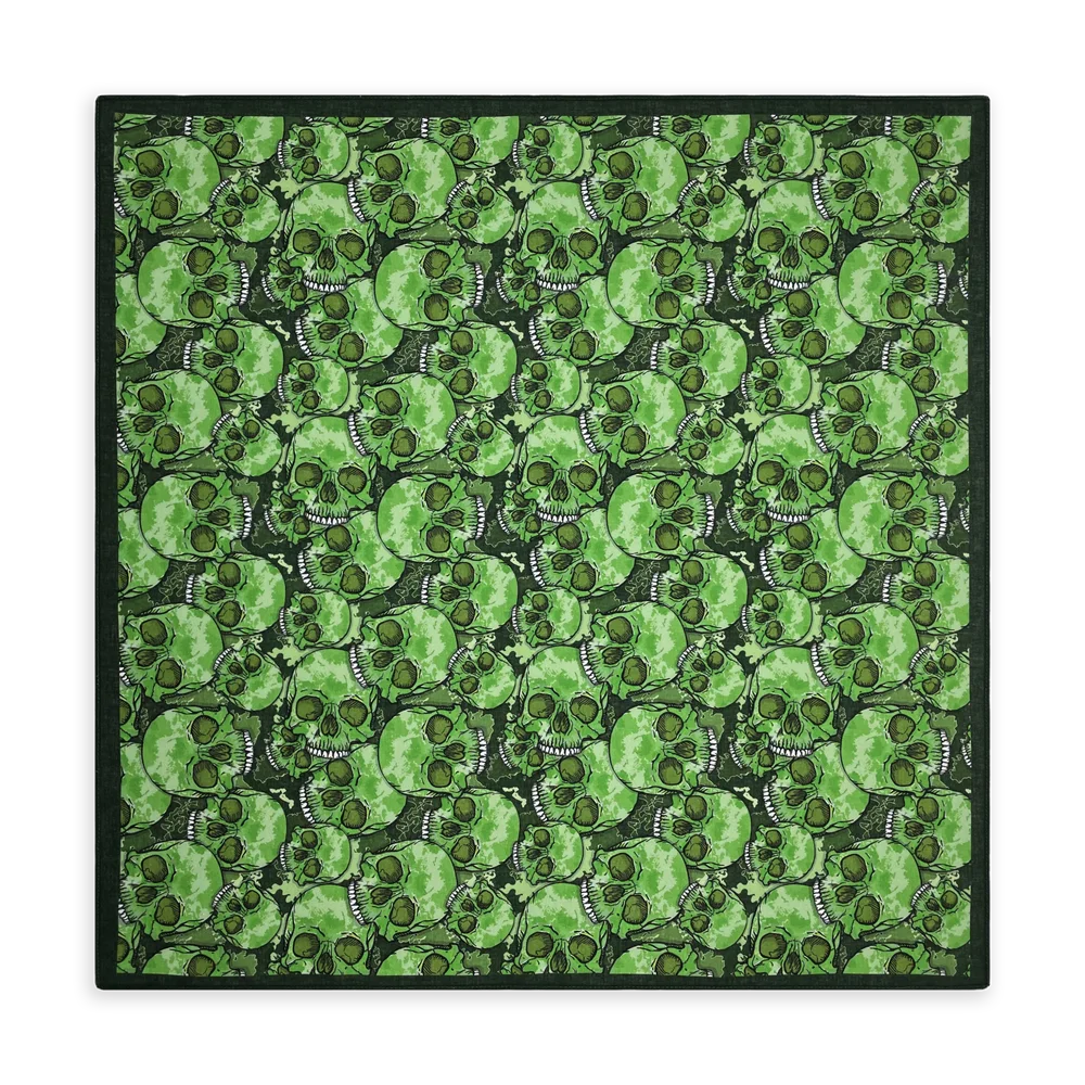 High Quality Skull Chimpanzees Print Cashew Hip Hop Cotton Square Bandana Scarf Riding Headband Paisley Gifts For Men Unisex