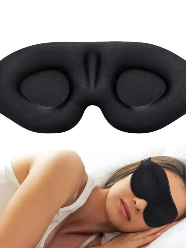 3/2/1pcs Eye Mask for Sleeping 3D Night Sleep Super Soft Mask Block Out Light with Women Men Family for Travel and Home Use