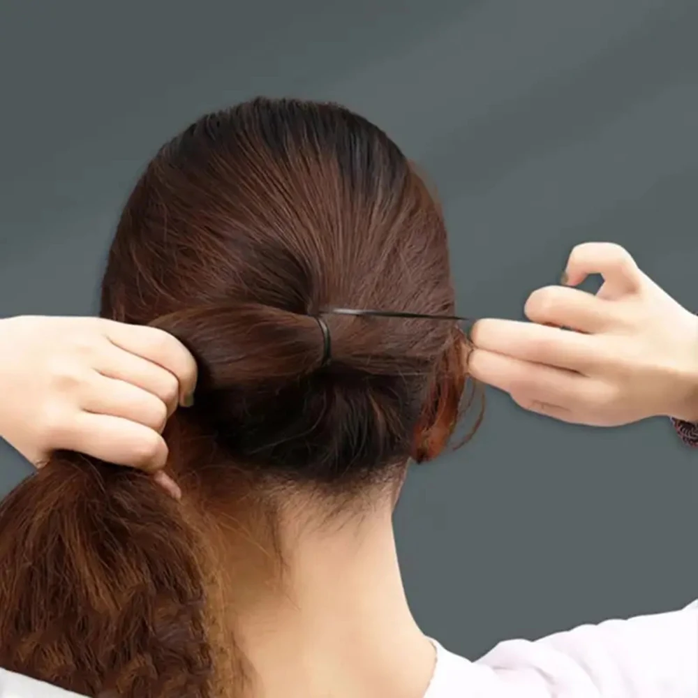 1000/2000pcs Colour Children Disposable Rubber Band Black Transparent High Elasticity No Harm to Hair Accessories Headband