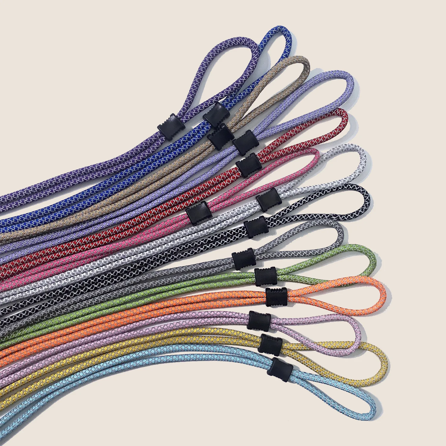 Night Reflective Glasses Rope Anti Slip Rope Glasses Hanging Rope Glasses With Accessories Available In 14 Colors