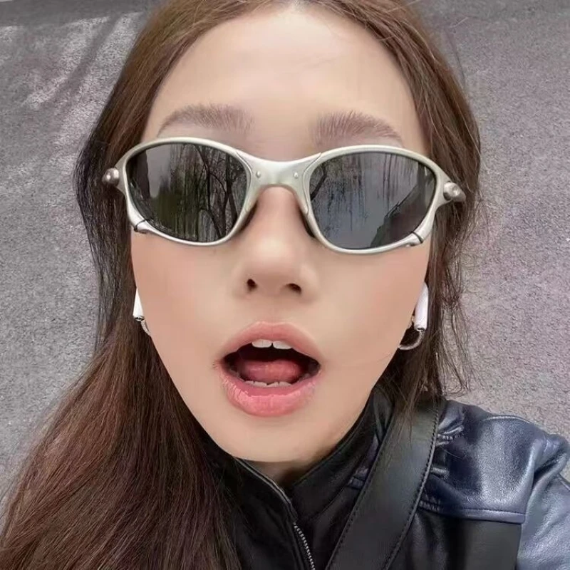 Man Sport Sunglasses Cycling Goggles Y2K Sun Glasses for Men Women Windproof Bicycle Eyewear Riding EyeGlasses UV400