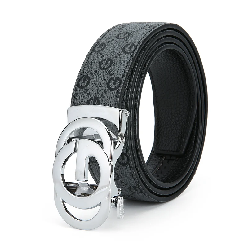 Top Genuine Leather and Cowhide Material Men's Belt Fashion Casual Luxury Brand Men's Belt Jeans Versatile Design Belt Men