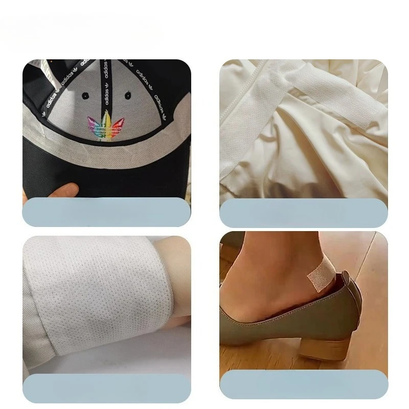 Disposable Invisible Sweat Pads for Men Shirt Collar Cuffs Multi Functional Anti Sweat Anti Dirt Anti Friction Shirt Accessories