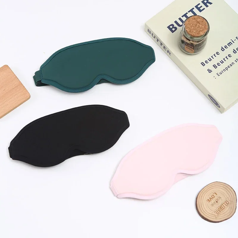 Breathable Eyepatch 3D Contoured Cup Blindfold Concave Molded Night Sleep Eye Mask 100% Light Blocking Soft Eye Cover for Travel