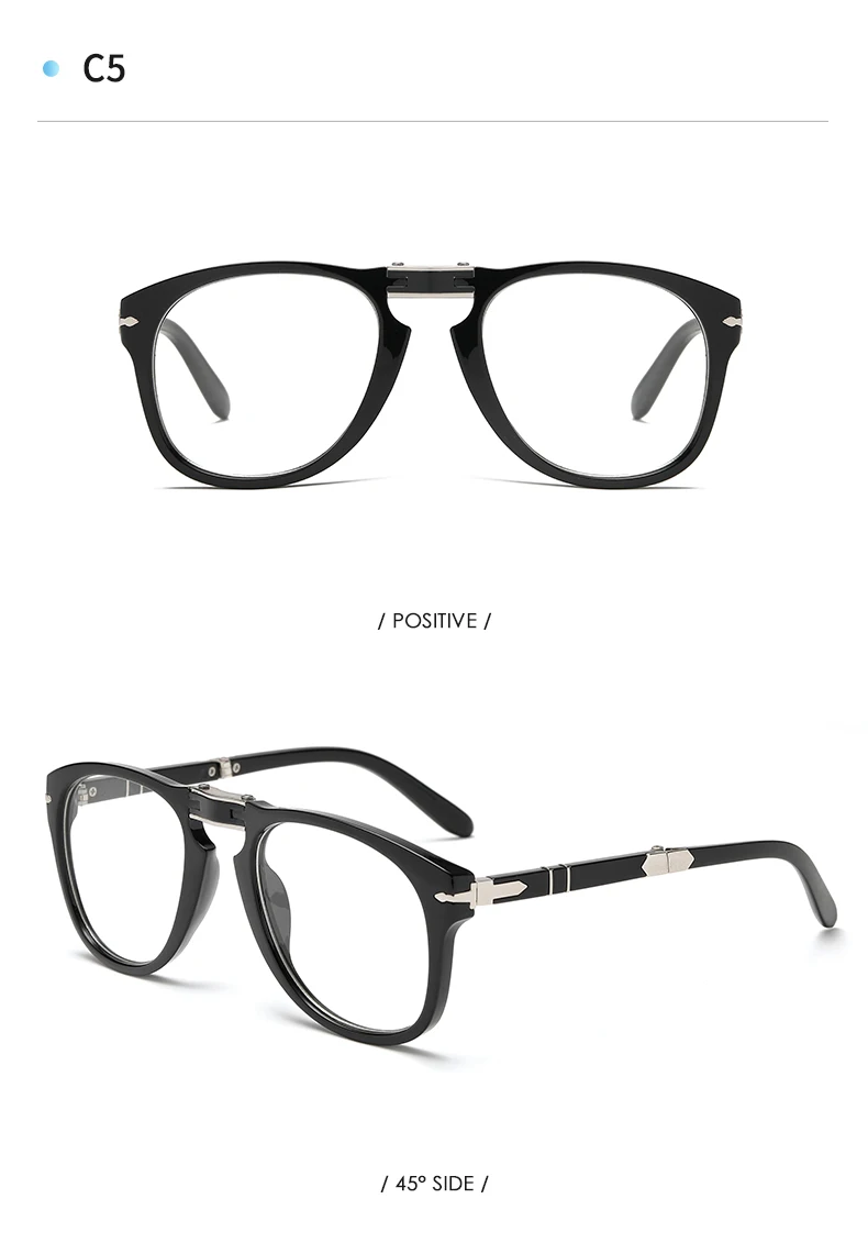 Popular Luxury Designer Folding Pilot Fashion Retro Extra-large Frame Women's Sunglasses UV400 High Quality