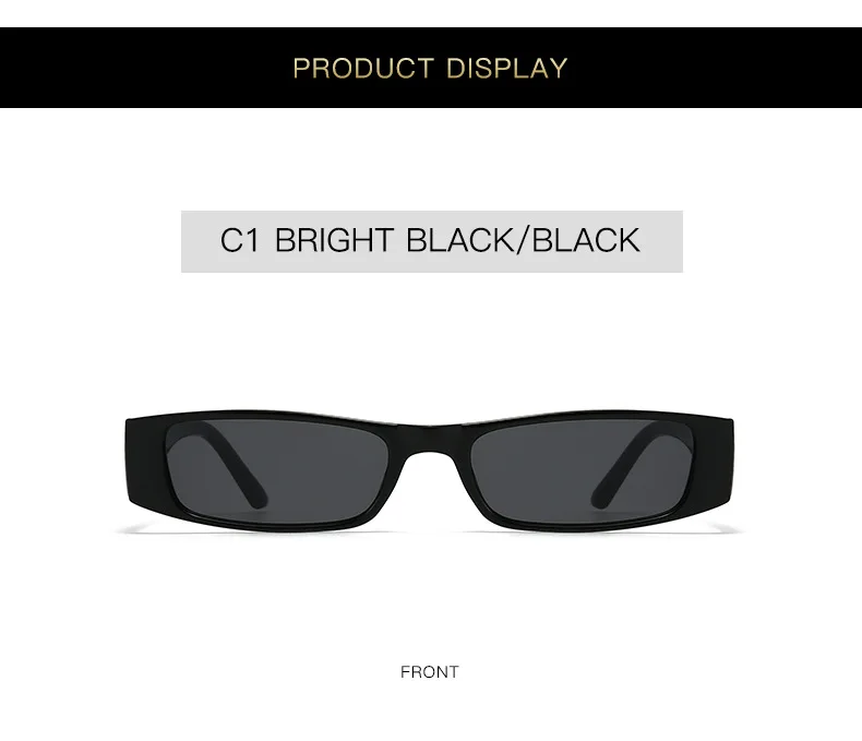 New Vintage Square Sunglasses Women Men Brand Rectangle Sun Glasses Female Oval Eyewear Sunglasses for Male Female Eyeglasses