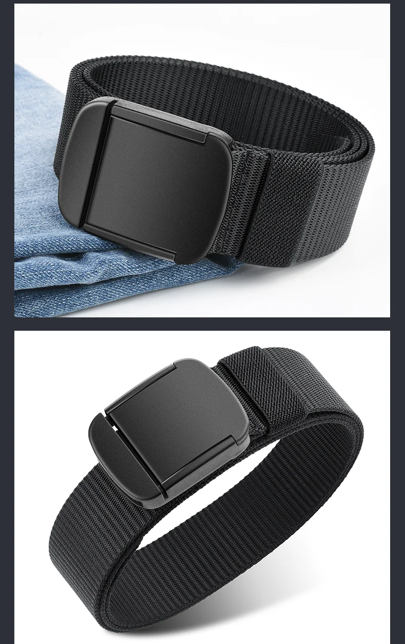 Military Automatic Buckle Nylon Belt Outdoor Hunting Multifunctional Tactical Canvas Belt High Quality Men And WomenBelt