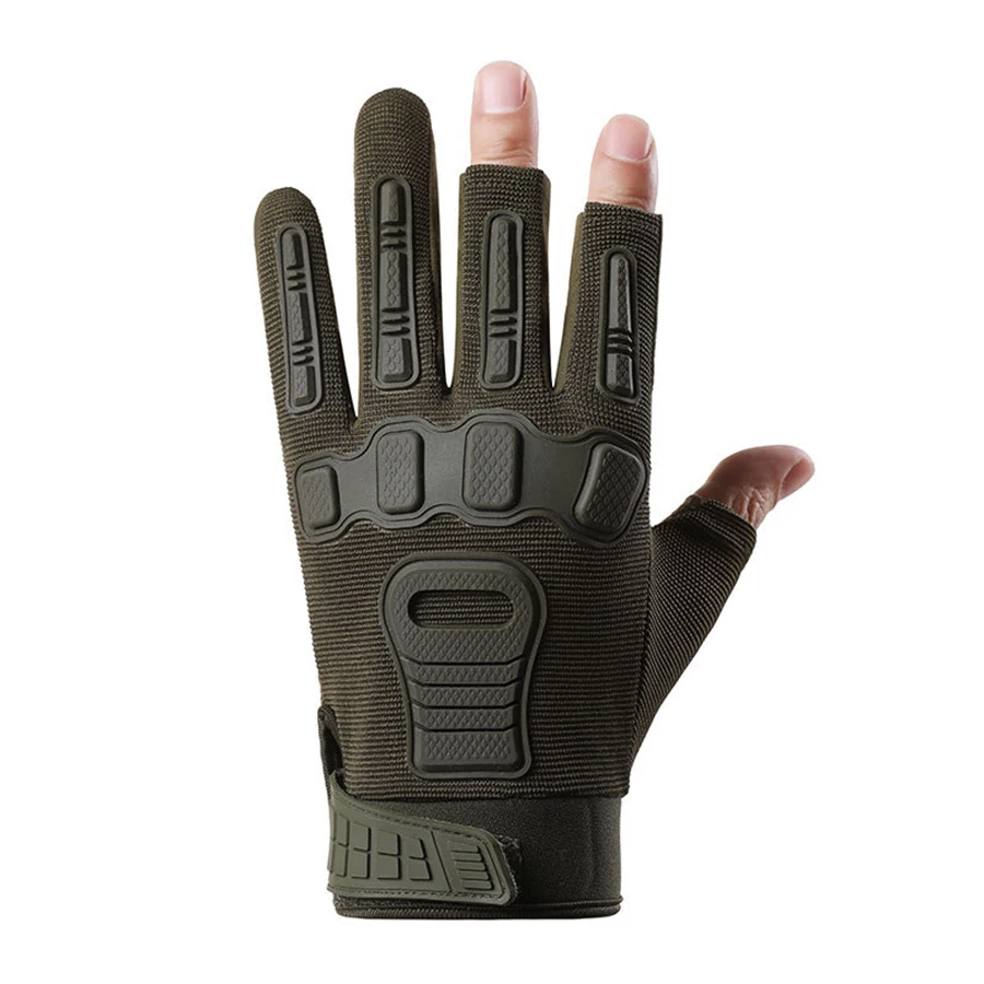 Tactical Gloves for Women and Men Outdoor Rock Climbing Finger Leakage Training Anti Slip Protection Cycling Tactical Gloves
