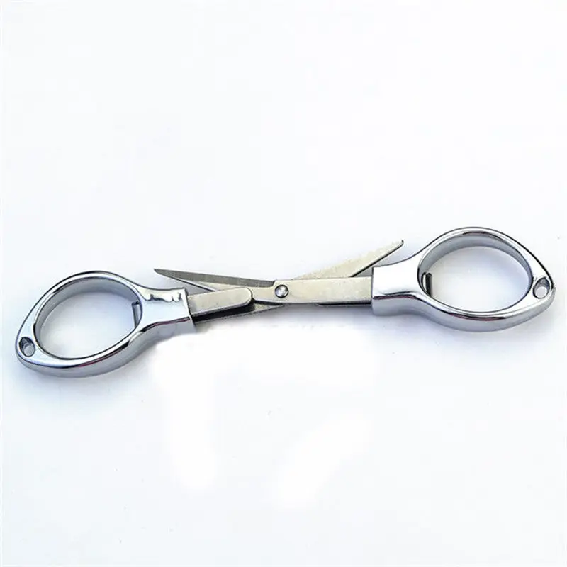 Foldable Stainless Steel Vintage Scissors Sewing Fabric Cutter Embroidery Cute Scissors Tailor Scissor Thread Sewing Tools NEW