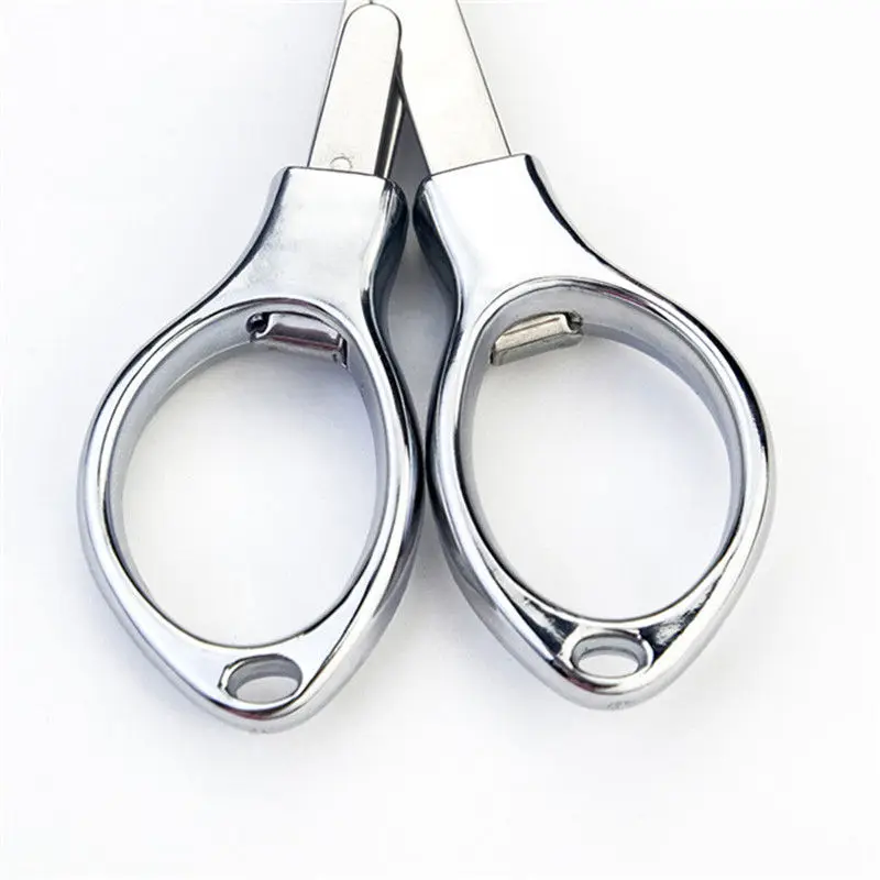 Foldable Stainless Steel Vintage Scissors Sewing Fabric Cutter Embroidery Cute Scissors Tailor Scissor Thread Sewing Tools NEW