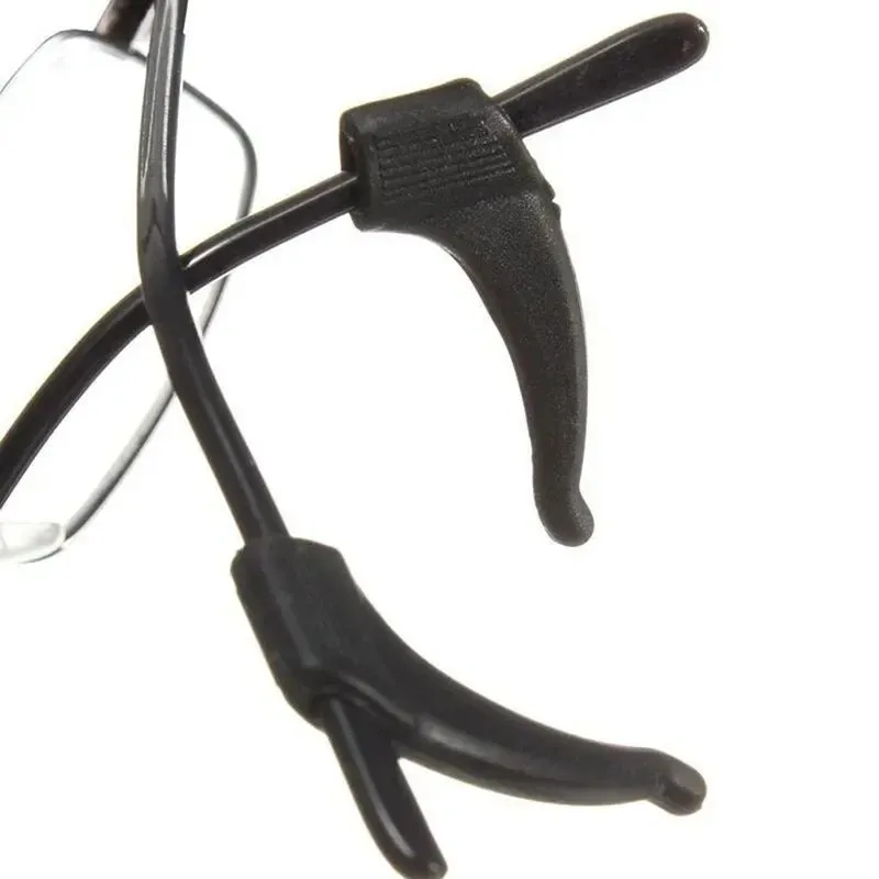 10/30pcs Glasses Anti Slip Sleeve Silicone Ear Hook Fixation for Eyeglasses Sunglasses Anti Fall Hook Anti Slip Sleeve