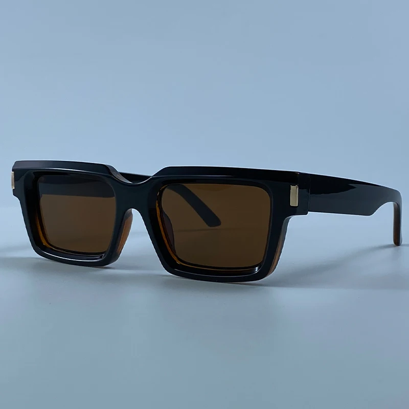 Steampunk Square Sunglasses Men 2026 Luxury Designer Trendy Photochromic Driving Punk Sun Glasses Male Outdoor Streetwear Shades