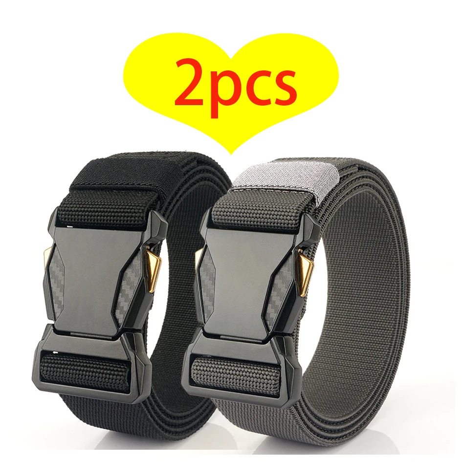Men's Tactical Belt for Outdoor Sports; Waist Belt for Jeans; Casual Versatile Belt for Exercise and Training