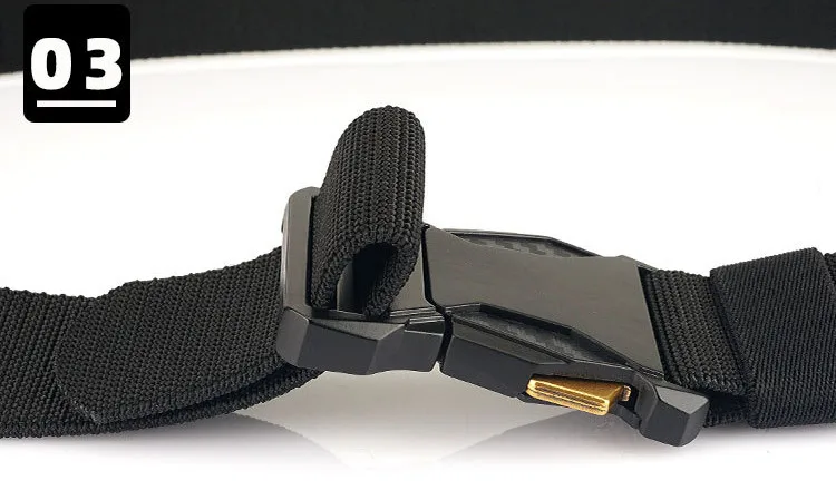 Men's Tactical Belt for Outdoor Sports; Waist Belt for Jeans; Casual Versatile Belt for Exercise and Training