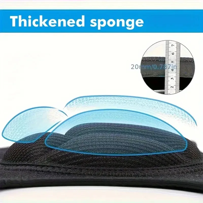 1Pair Knee Pads Thicken Sponge Volleyball Dancing Knee Protective Brace Gym Fitness Non Slip Unisex Basketball Yoga Knee Pads