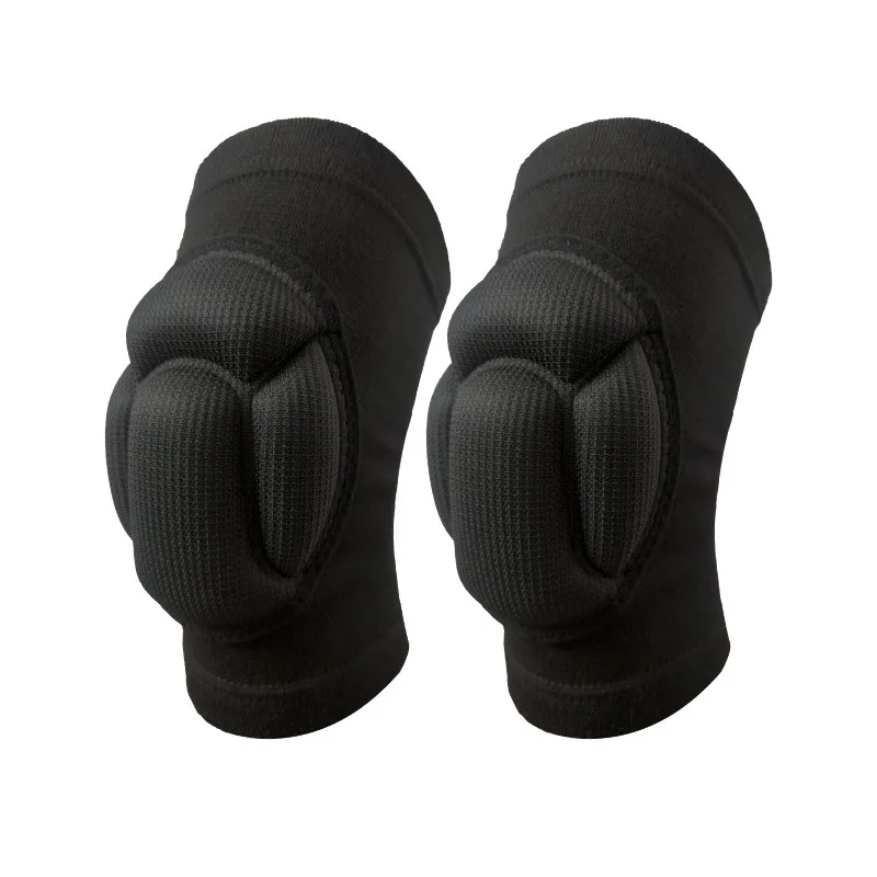 1Pair Knee Pads Thicken Sponge Volleyball Dancing Knee Protective Brace Gym Fitness Non Slip Unisex Basketball Yoga Knee Pads