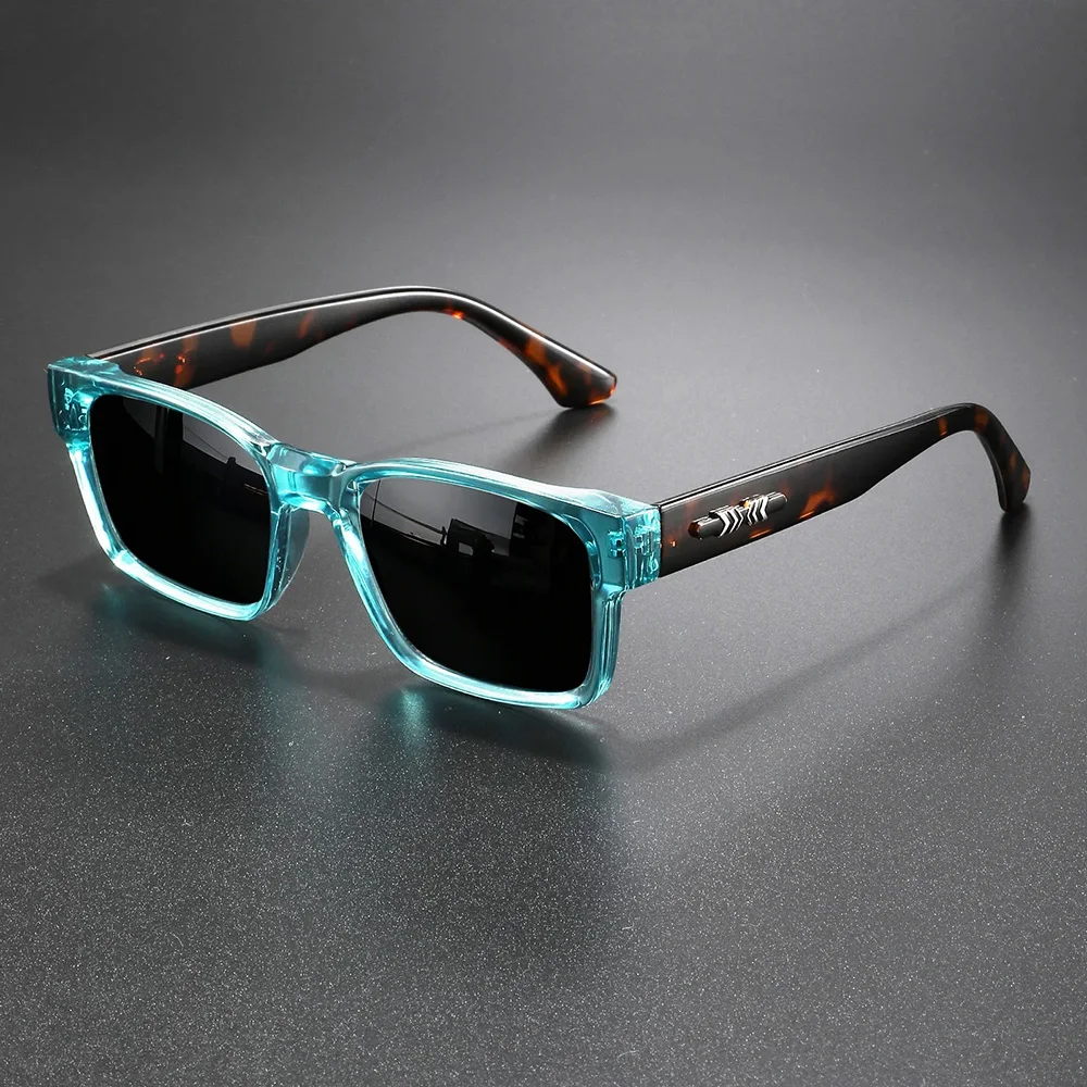 3PCS Unisex Retro Punk Fashion Sunglasses Square UV400 Protective Frame Glasses for Outdoor Adventures Casual Style Men Goggle