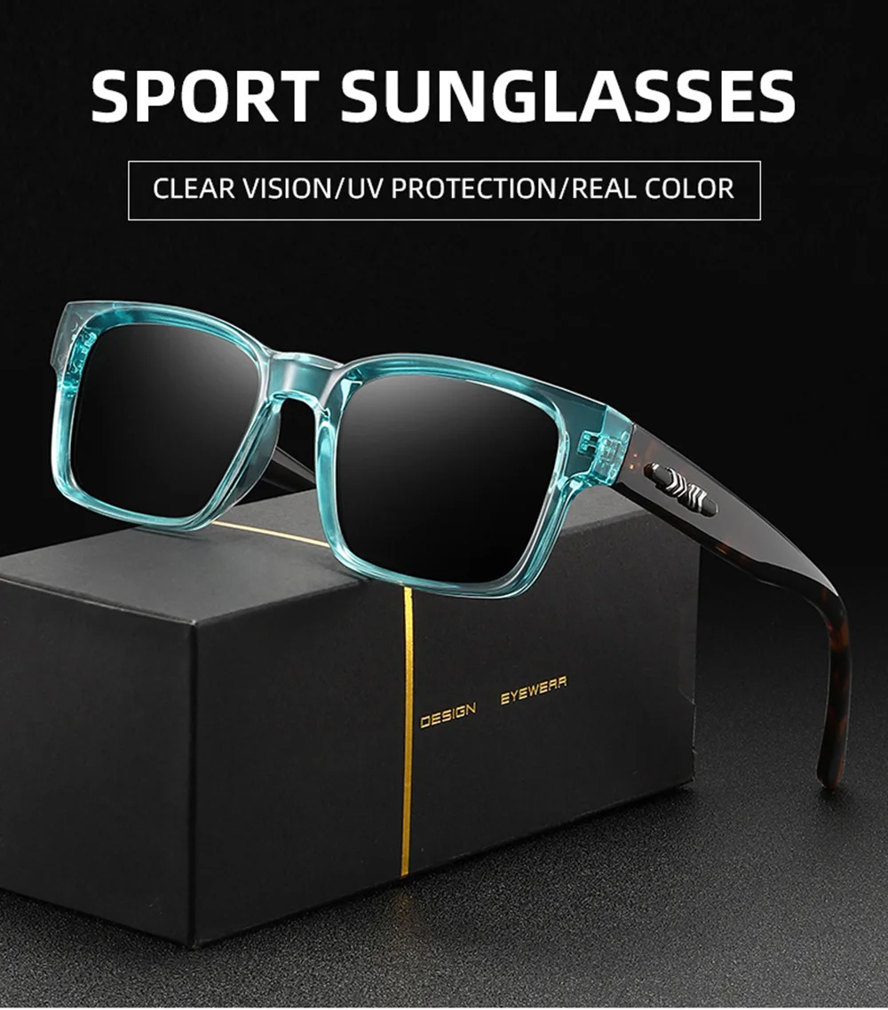 3PCS Unisex Retro Punk Fashion Sunglasses Square UV400 Protective Frame Glasses for Outdoor Adventures Casual Style Men Goggle