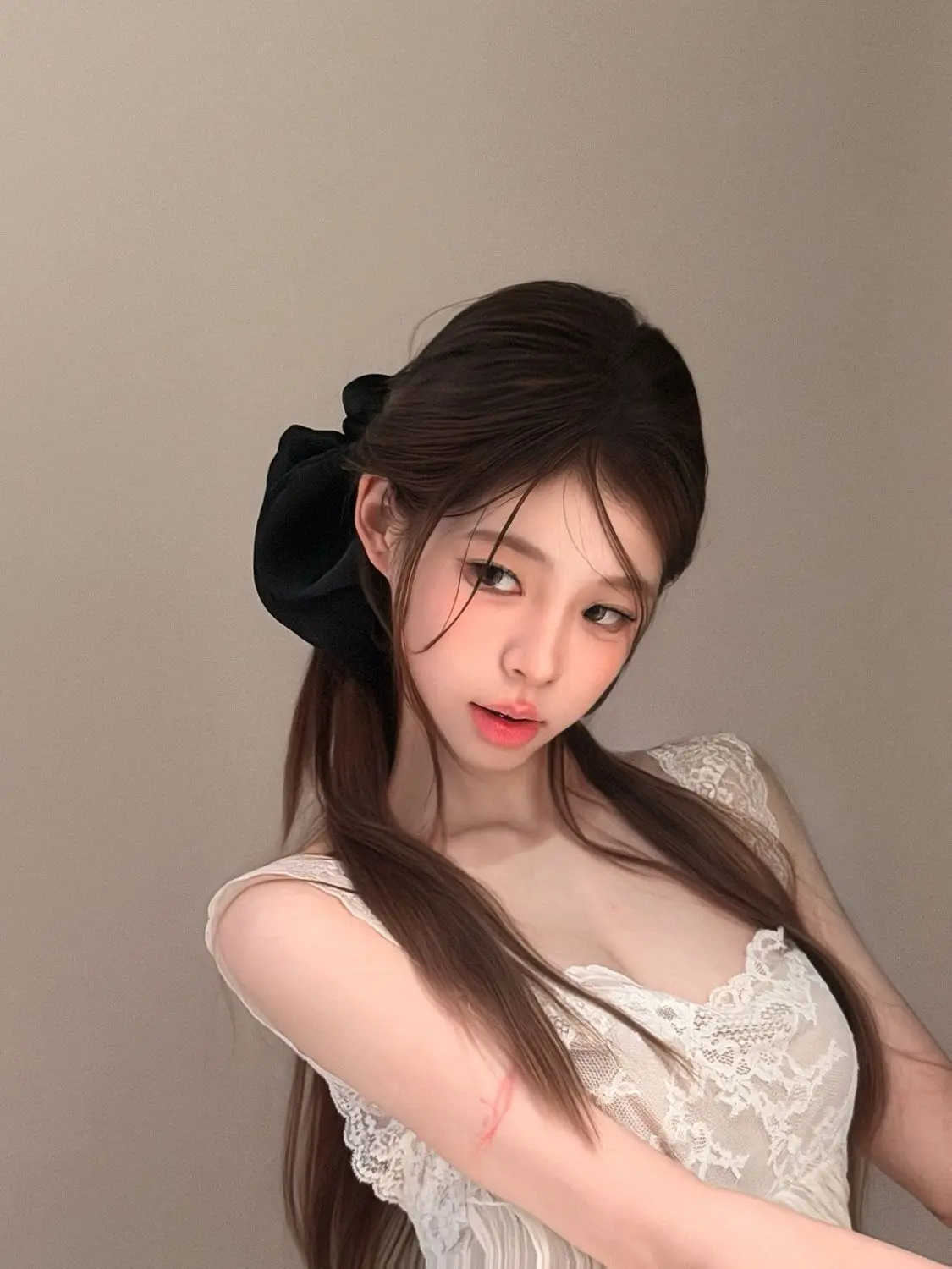Soft Pleated Chiffon Flower Banana Hair Clips Anti Slip Holder Elegant Hair Barrettes Women Daily Wedding Party Hair Accessories