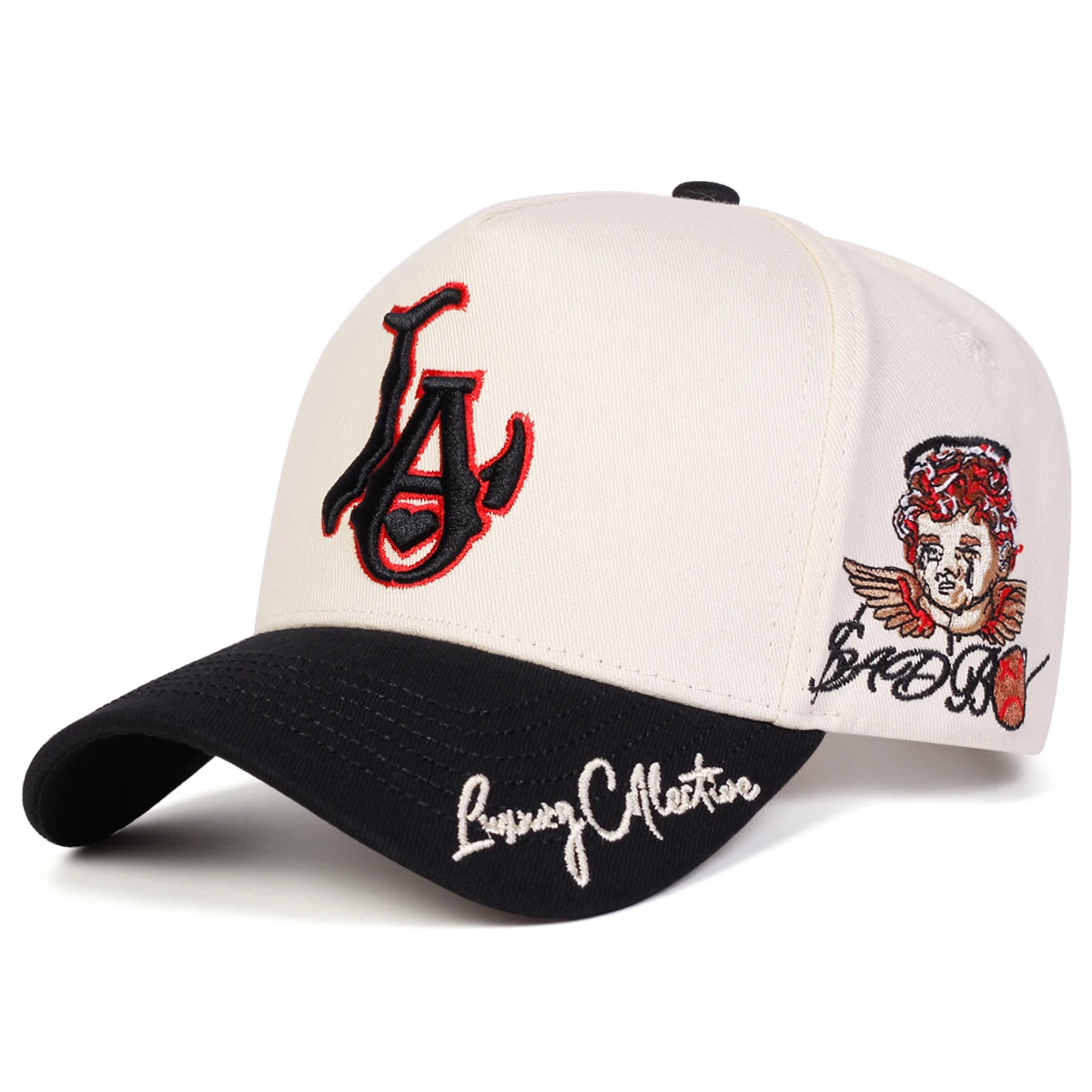 Unisex LA Love Embroidery Baseball Caps Spring Autumn Outdoor Adjustable Casual Hats Sunscreen Hat Sports Cap