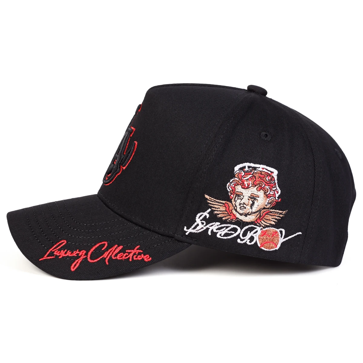 Unisex LA Love Embroidery Baseball Caps Spring Autumn Outdoor Adjustable Casual Hats Sunscreen Hat Sports Cap