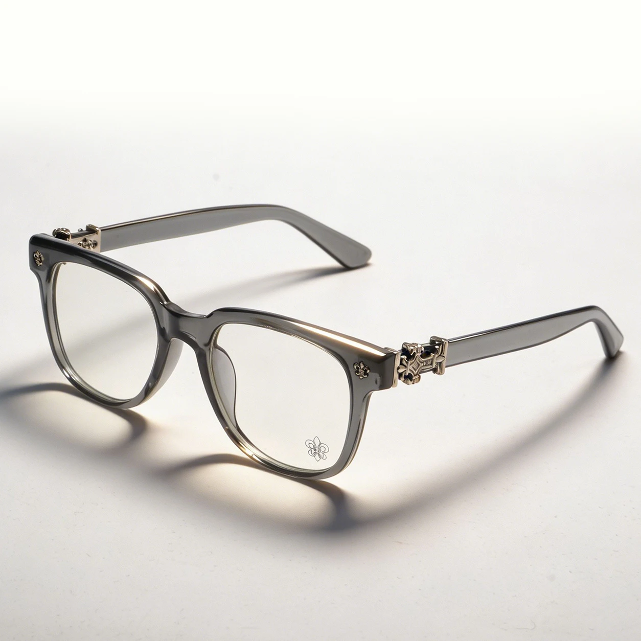 Unisex Square Anti Blue Light Glasses UV400 Gold Cross Hinge Black Clear Frame Computer Anti-Fatigue Eyeglasses