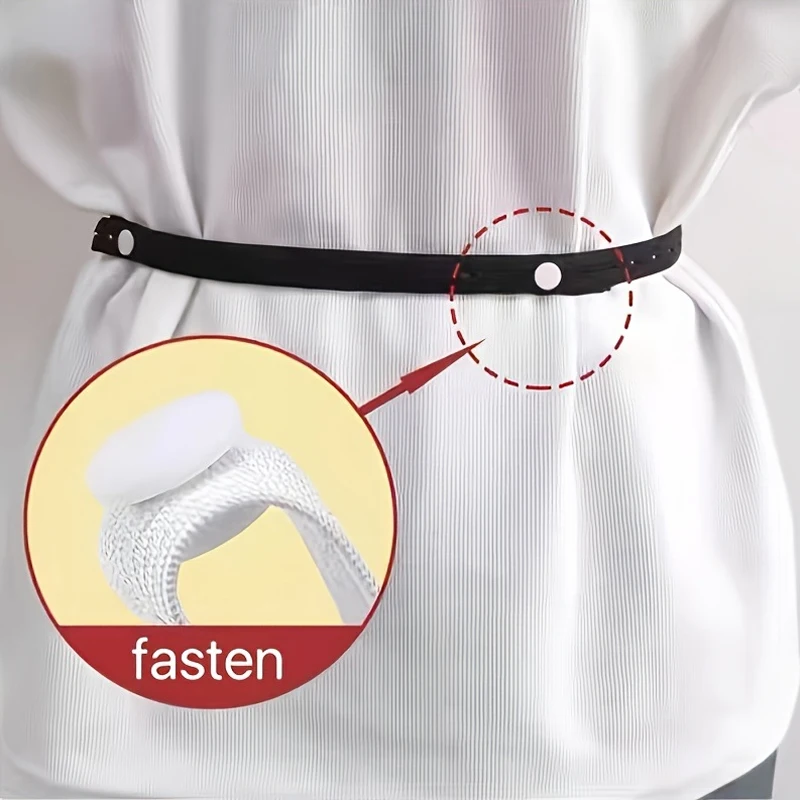 Shirt Stay Belt Adjustable Elastic T-Shirt Waist Tuck Tool For Clothing Hem Fixing Non-slip Wrinkle-Proof Shirt Holder Straps